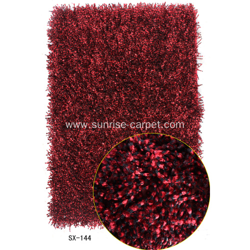 lantern shaggy area rug